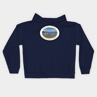 Jackson Lake at Grand Teton National Park in Wyoming Kids Hoodie